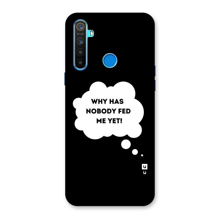 Why No Food Yet Back Case for Realme 5s
