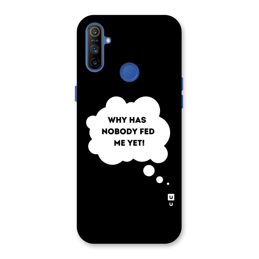Why No Food Yet Back Case for Realme Narzo 10A