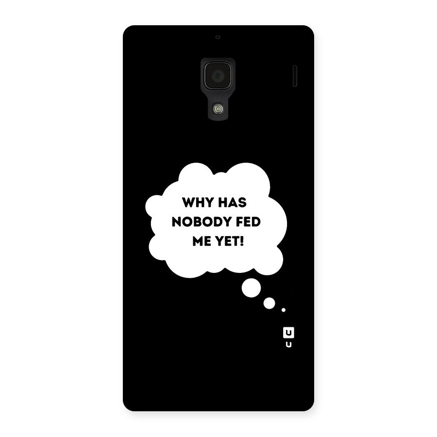 Why No Food Yet Back Case for Redmi 1S