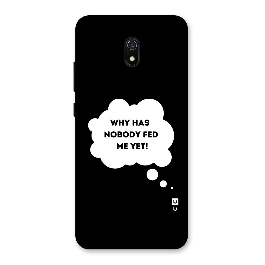 Why No Food Yet Back Case for Redmi 8A