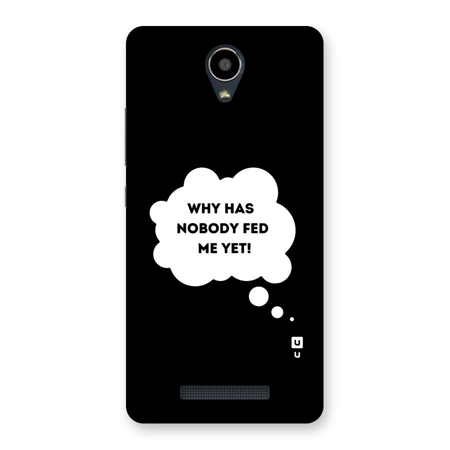 Why No Food Yet Back Case for Redmi Note 2