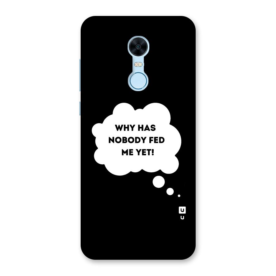 Why No Food Yet Back Case for Redmi Note 5