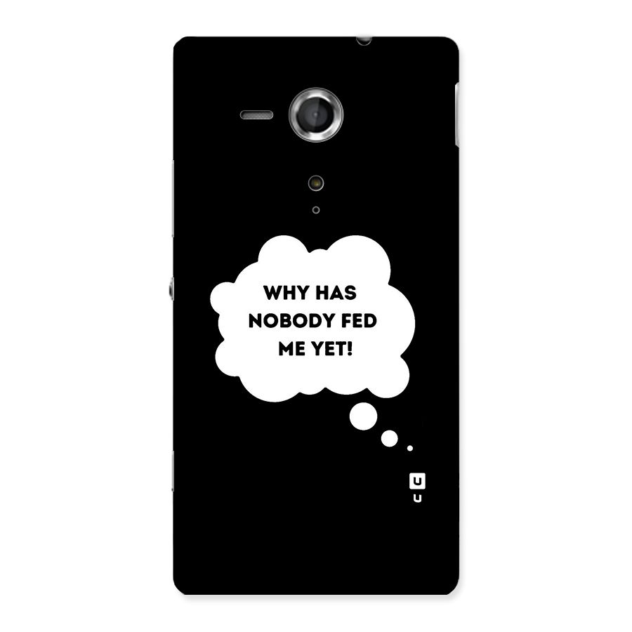 Why No Food Yet Back Case for Sony Xperia SP