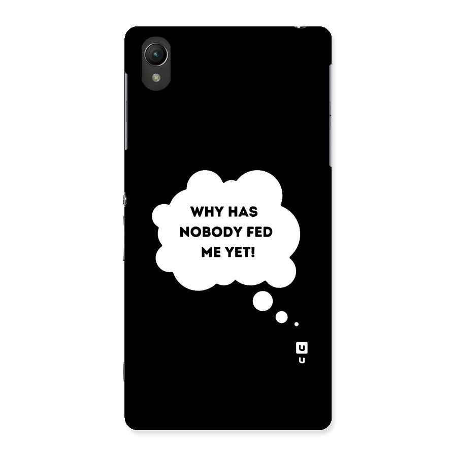Why No Food Yet Back Case for Sony Xperia Z2