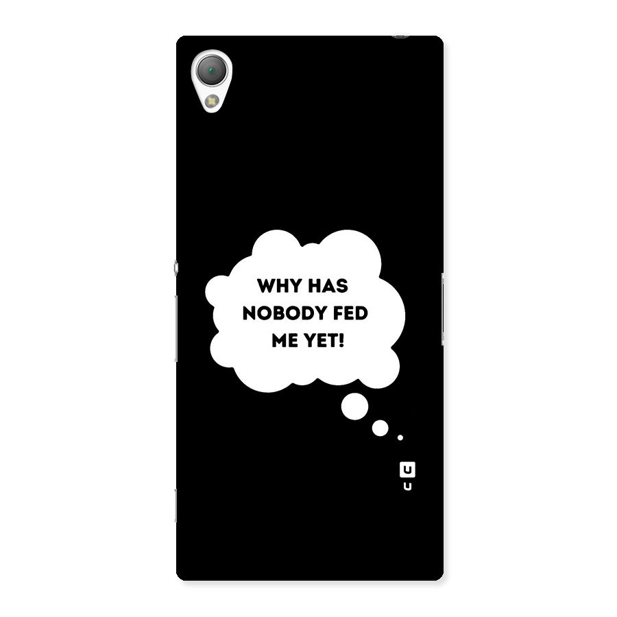 Why No Food Yet Back Case for Sony Xperia Z3