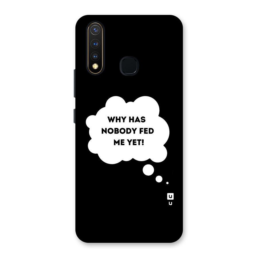 Why No Food Yet Back Case for Vivo U20