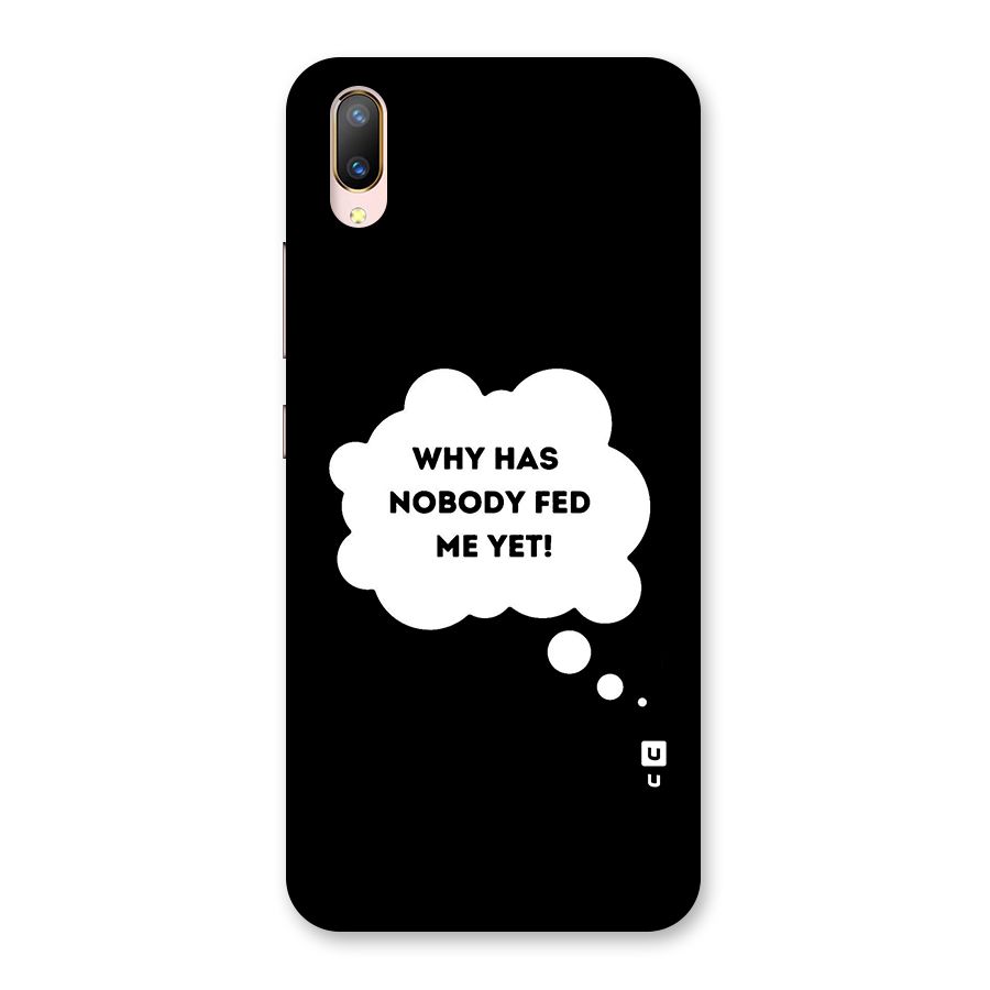 Why No Food Yet Back Case for Vivo V11 Pro