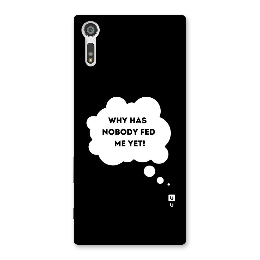 Why No Food Yet Back Case for Xperia XZ