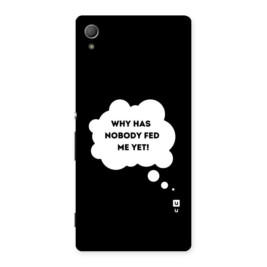 Why No Food Yet Back Case for Xperia Z4