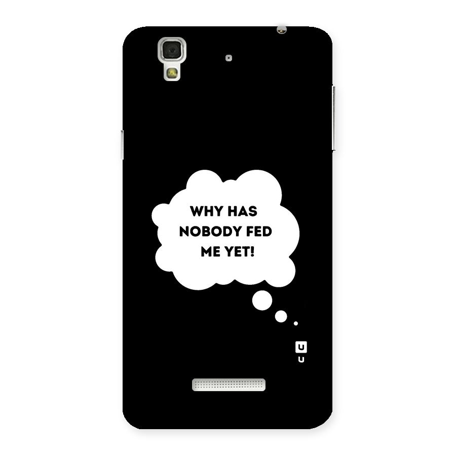 Why No Food Yet Back Case for YU Yureka Plus