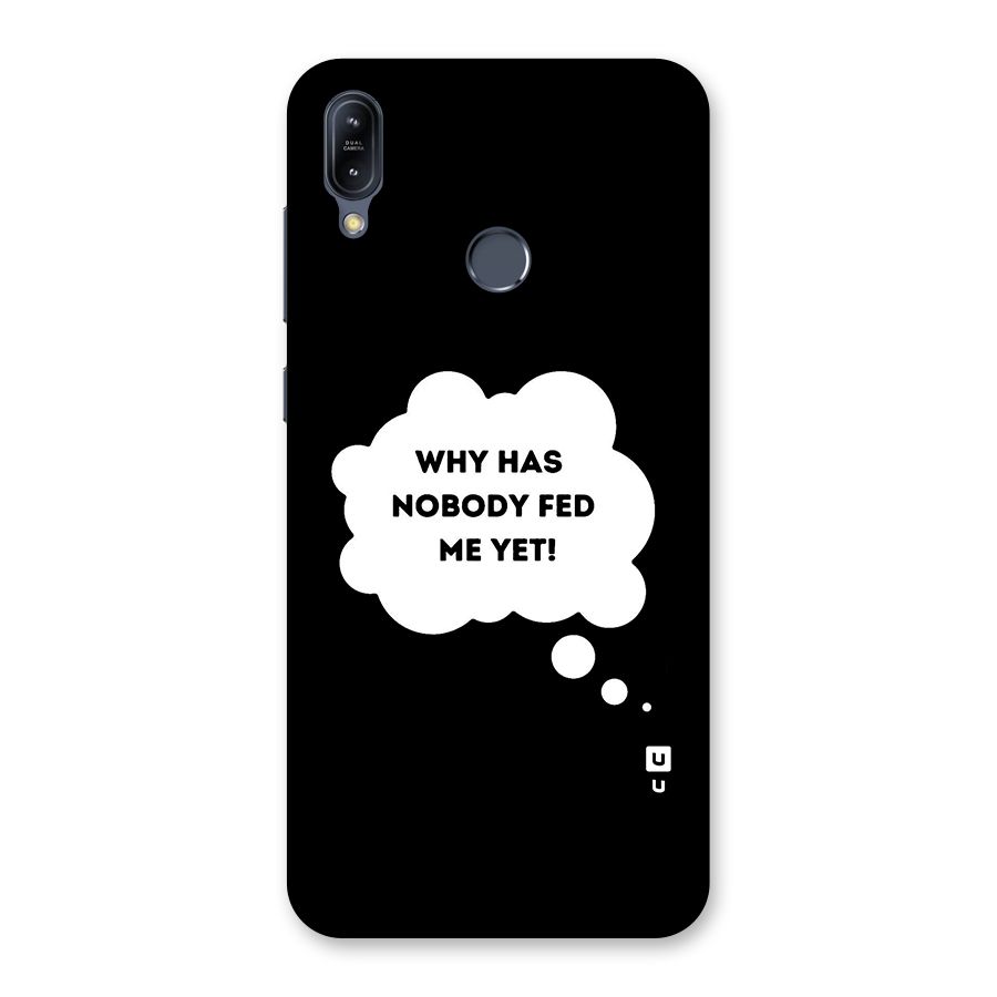 Why No Food Yet Back Case for Zenfone Max M2