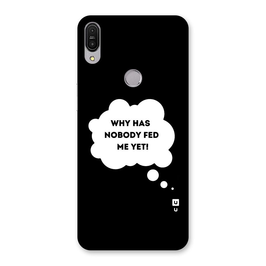 Why No Food Yet Back Case for Zenfone Max Pro M1