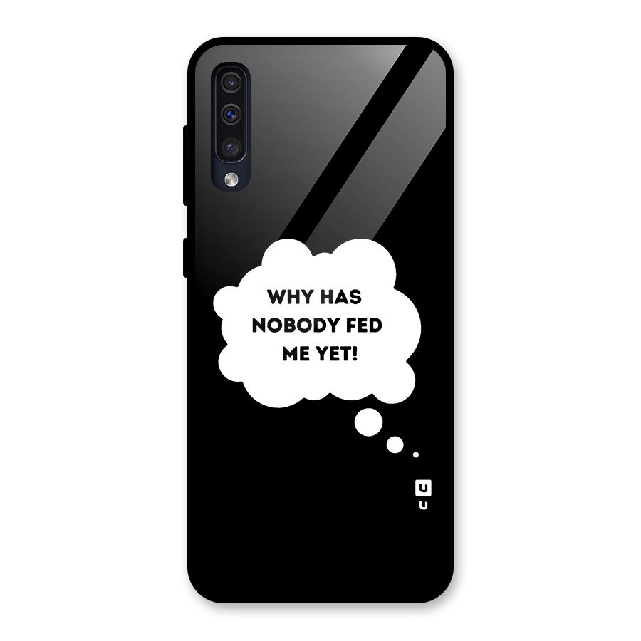 Why No Food Yet Glass Back Case for Galaxy A50