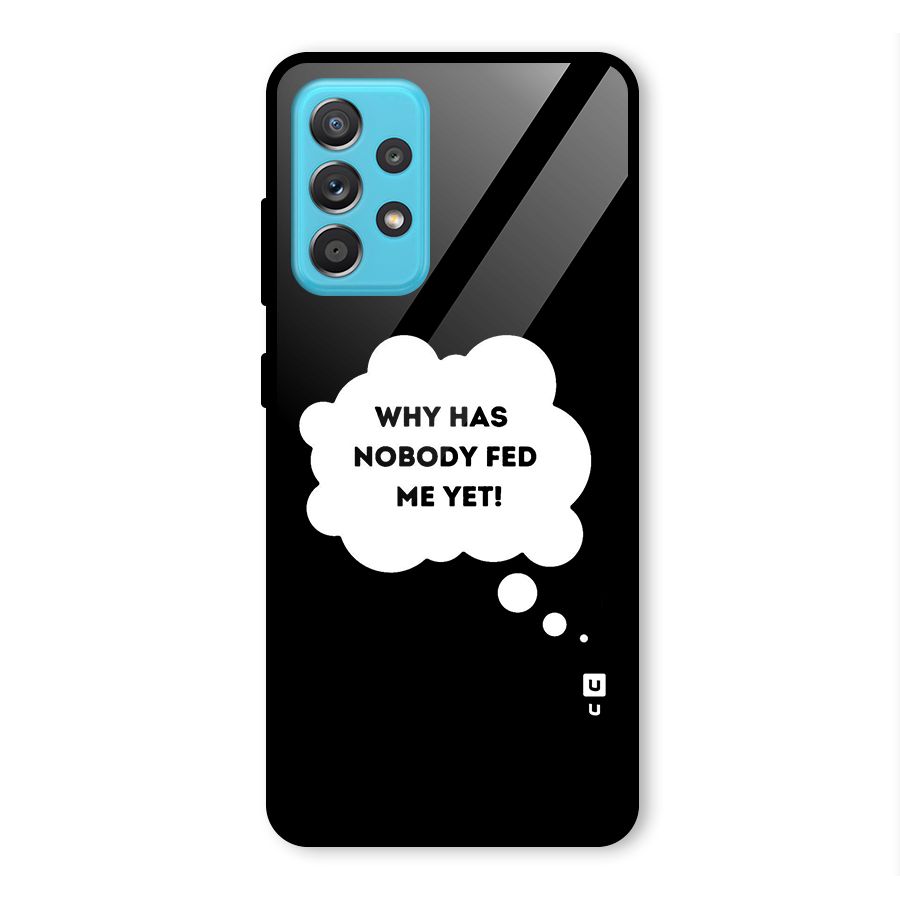 Why No Food Yet Glass Back Case for Galaxy A52s 5G