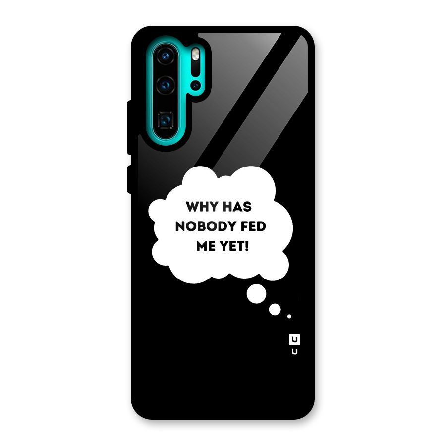 Why No Food Yet Glass Back Case for Huawei P30 Pro