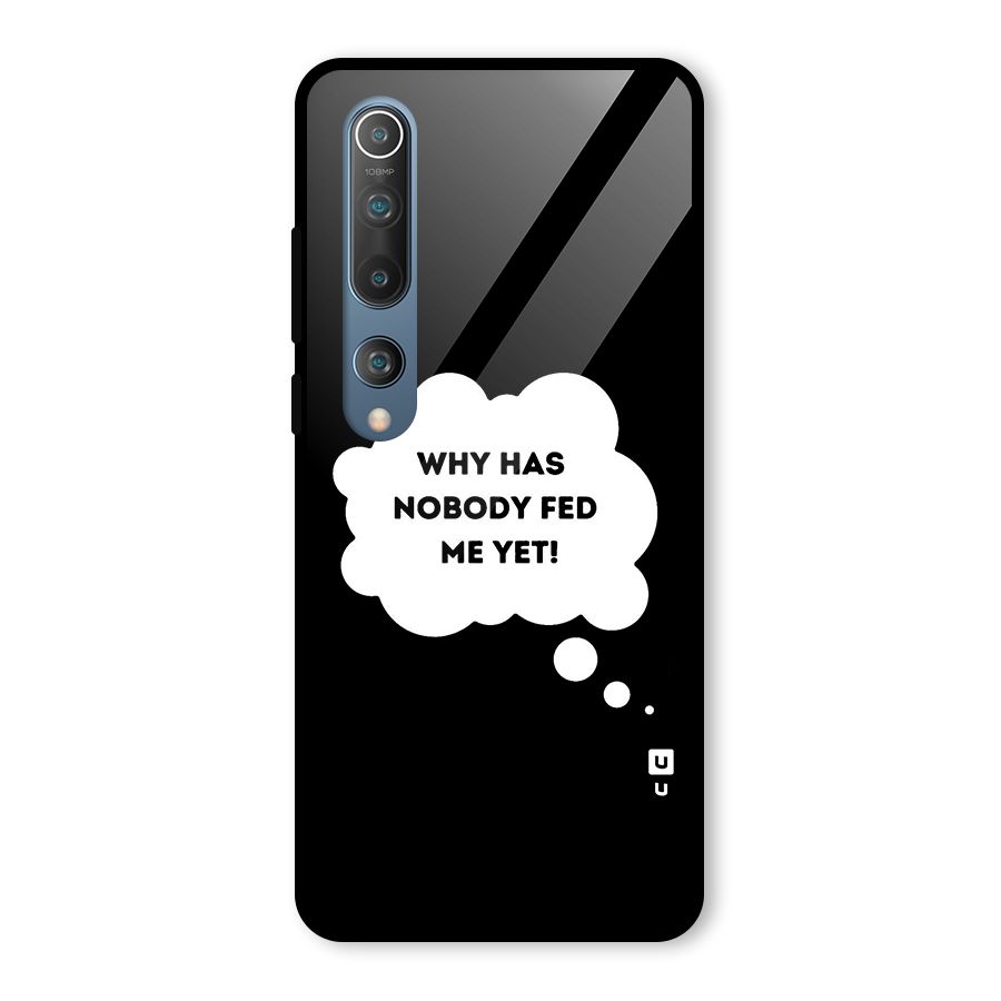 Why No Food Yet Glass Back Case for Mi 10