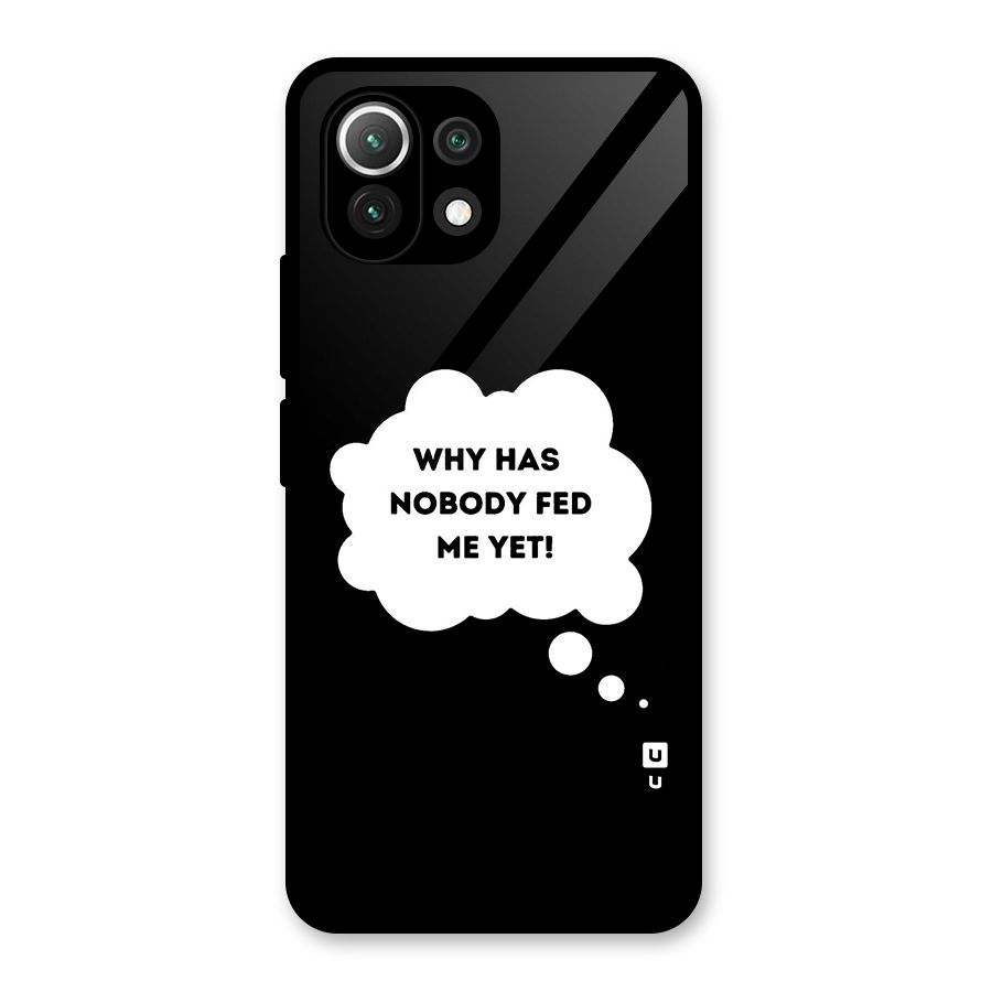 Why No Food Yet Glass Back Case for Mi 11 Lite