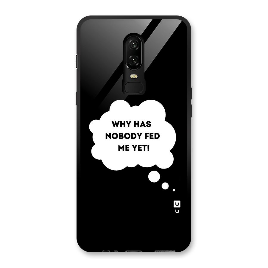 Why No Food Yet Glass Back Case for OnePlus 6