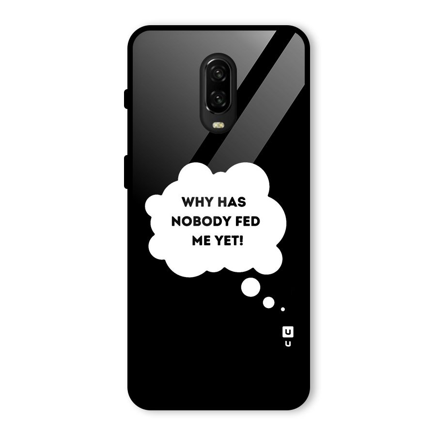 Why No Food Yet Glass Back Case for OnePlus 6T