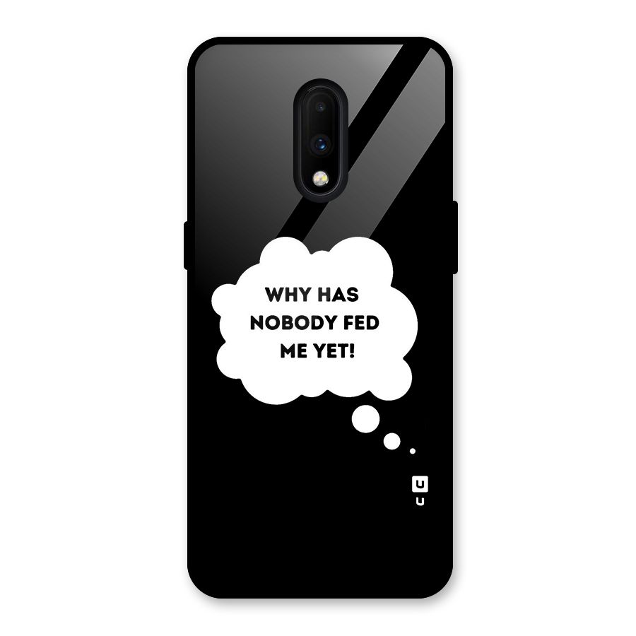 Why No Food Yet Glass Back Case for OnePlus 7