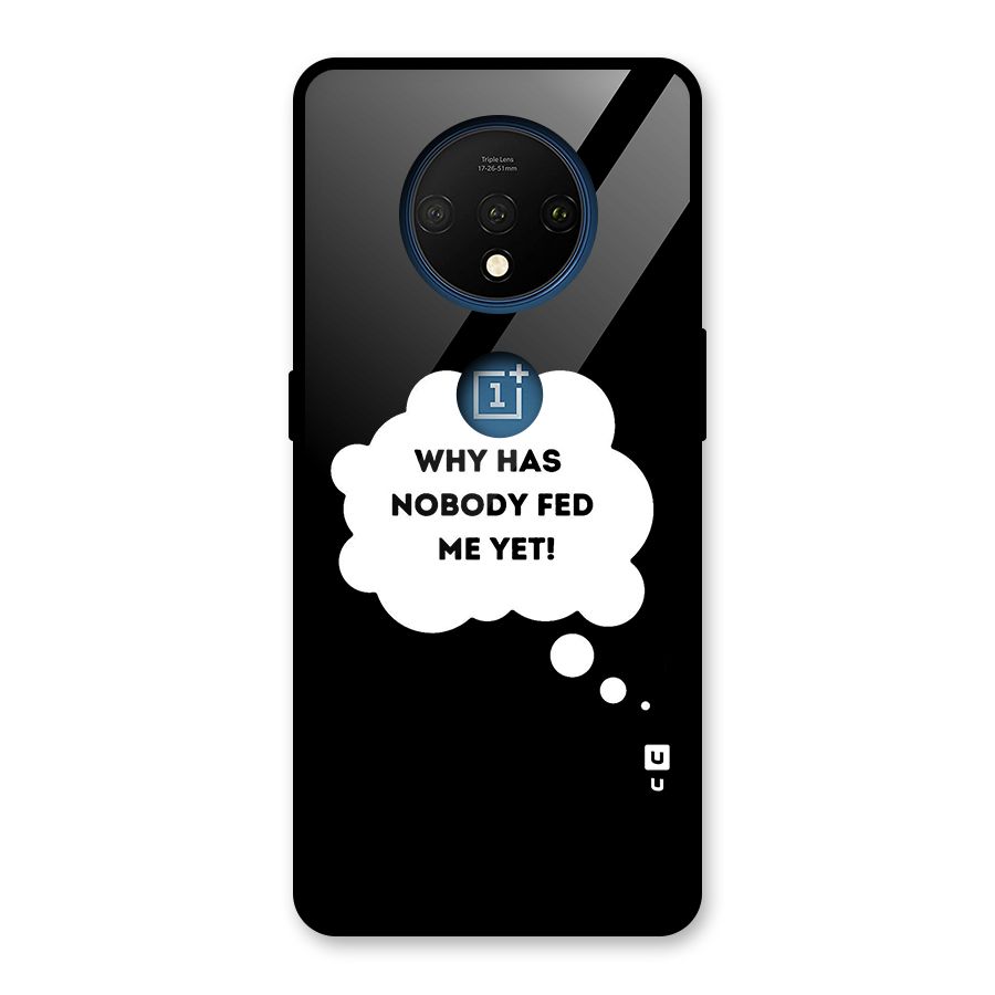 Why No Food Yet Glass Back Case for OnePlus 7T