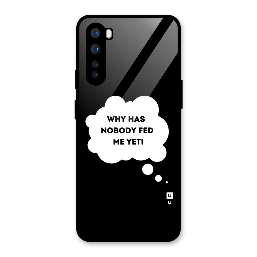 Why No Food Yet Glass Back Case for OnePlus Nord