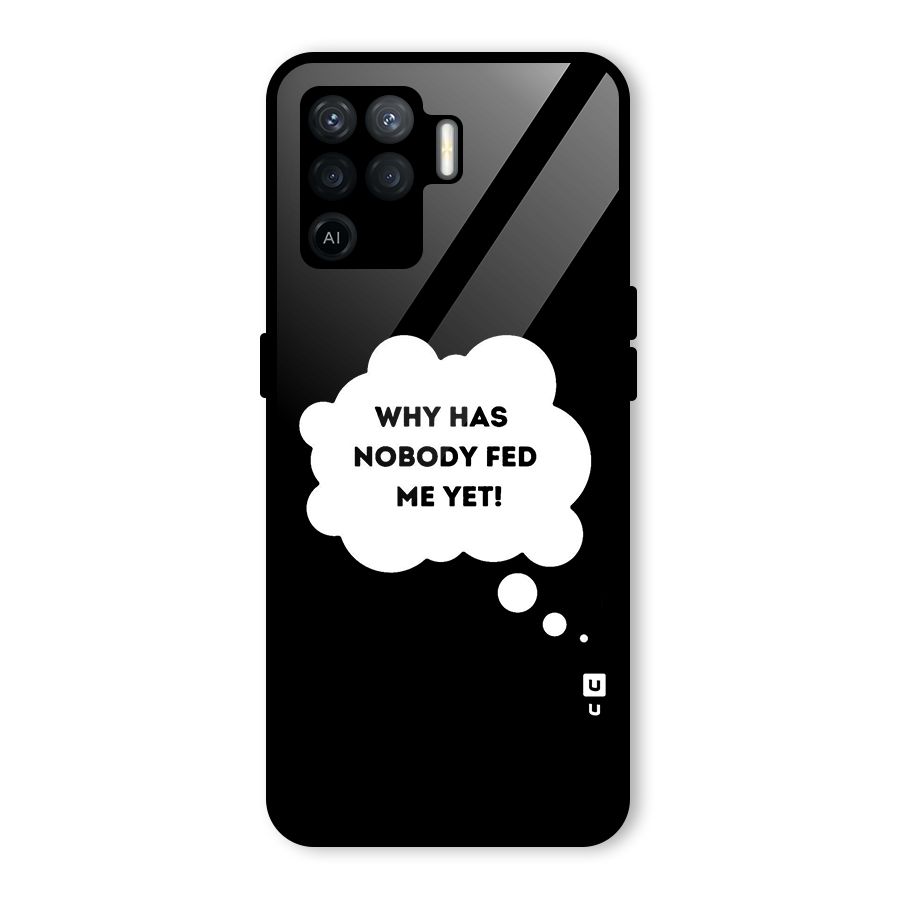 Why No Food Yet Glass Back Case for Oppo F19 Pro