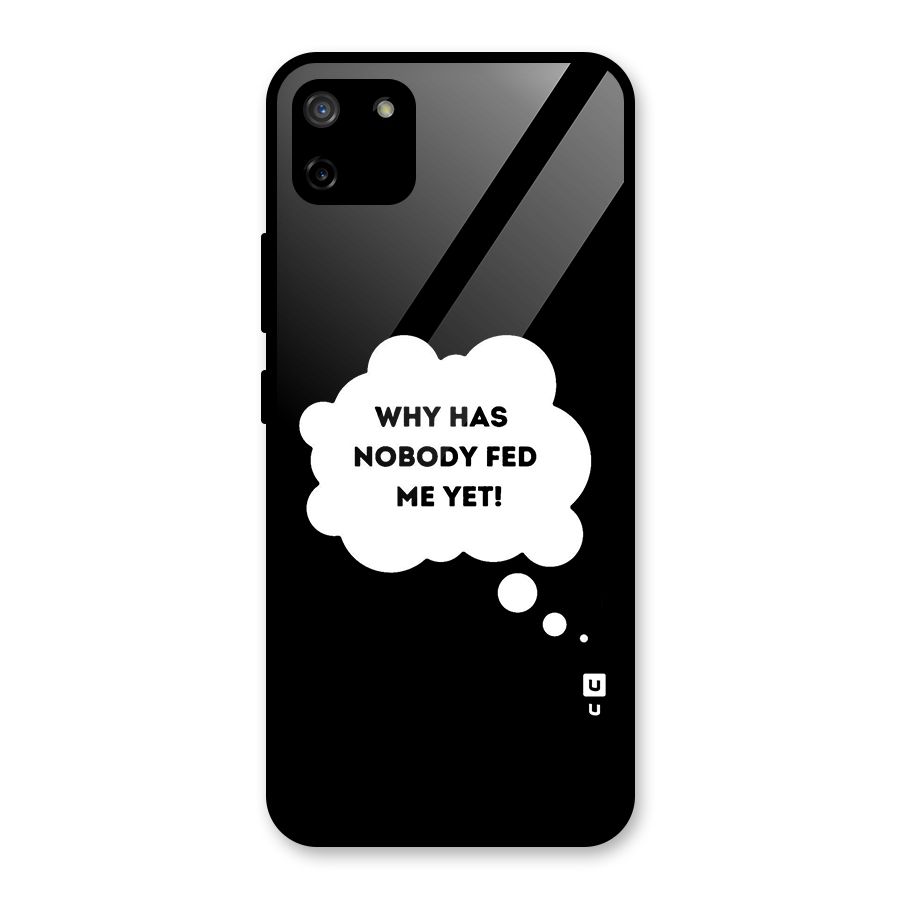 Why No Food Yet Glass Back Case for Realme C11