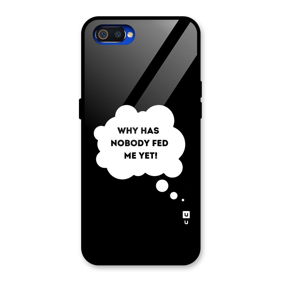 Why No Food Yet Glass Back Case for Realme C2