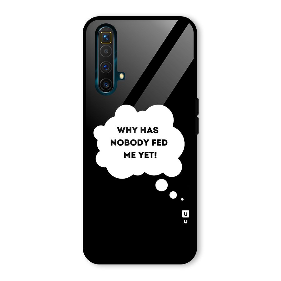 Why No Food Yet Glass Back Case for Realme X3 SuperZoom