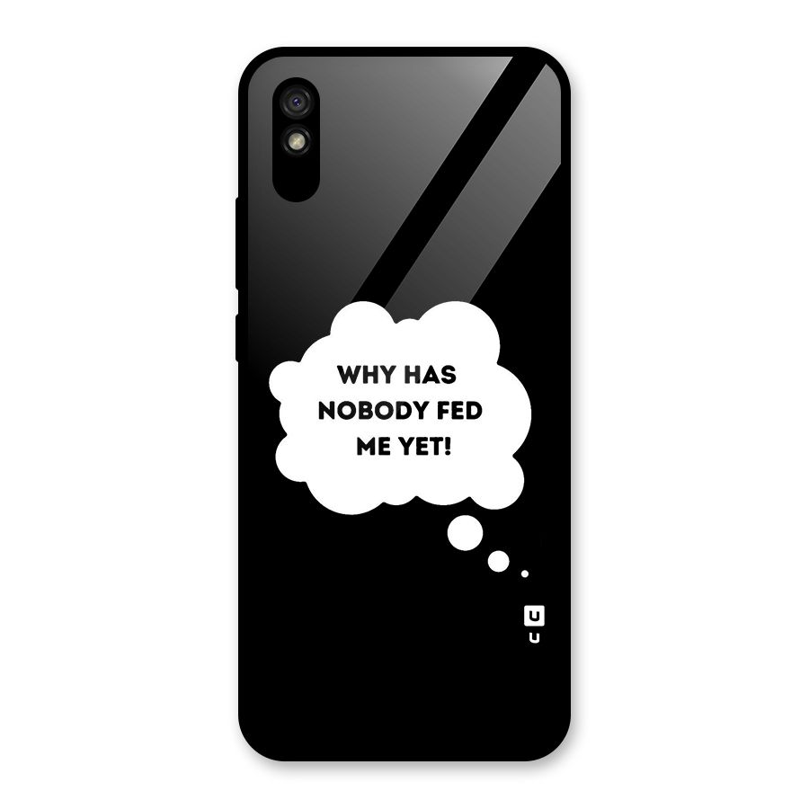 Why No Food Yet Glass Back Case for Redmi 9i