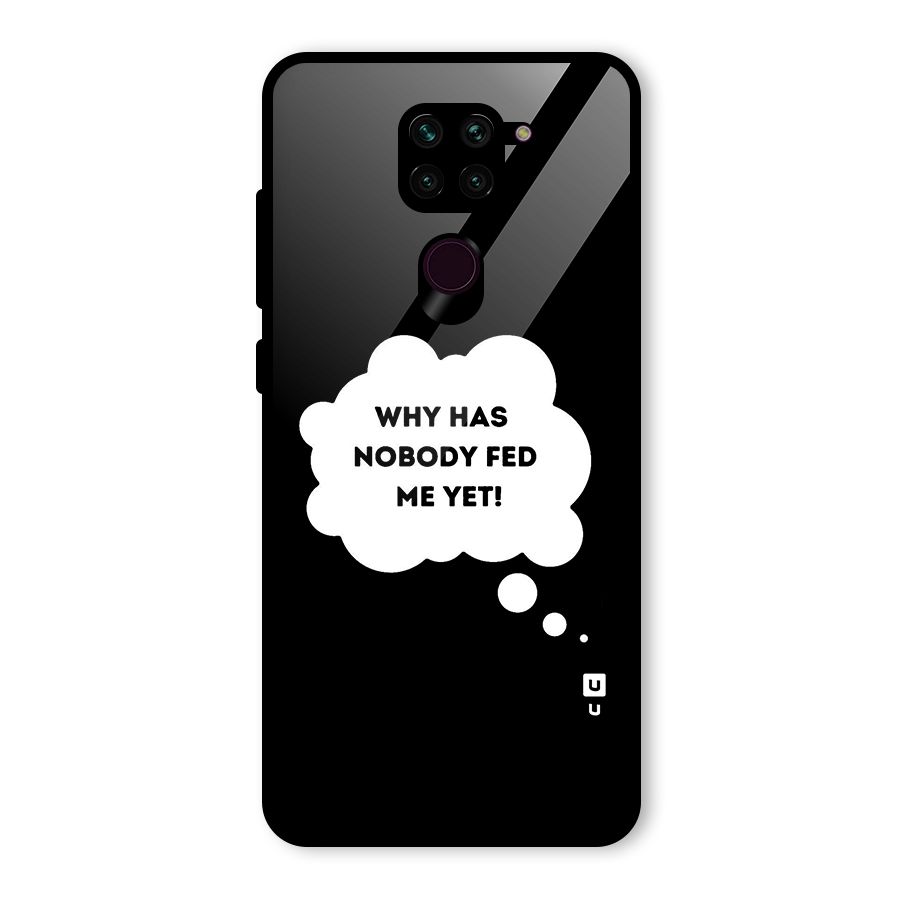 Why No Food Yet Glass Back Case for Redmi Note 9