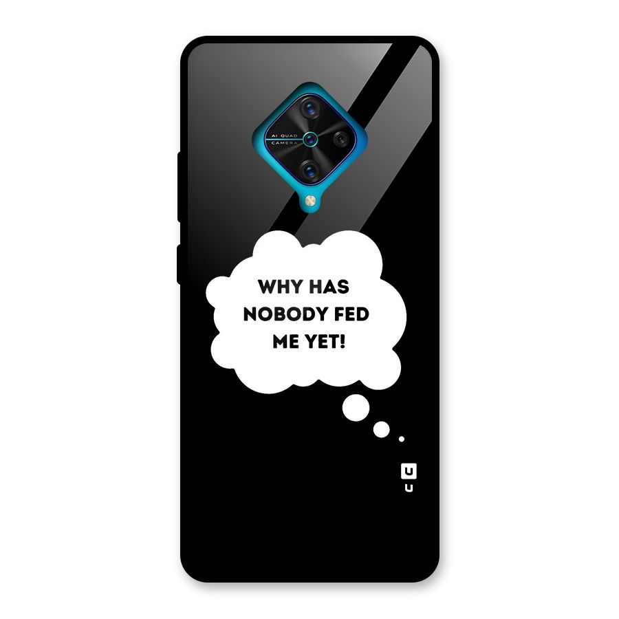 Why No Food Yet Glass Back Case for Vivo S1 Pro