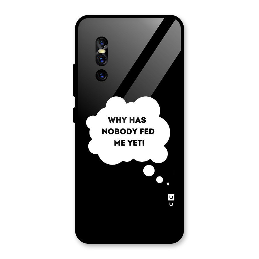 Why No Food Yet Glass Back Case for Vivo V15 Pro