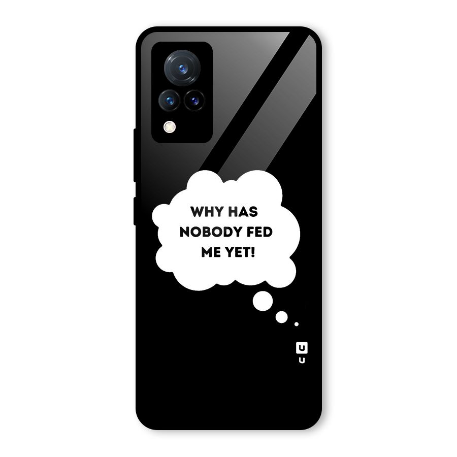 Why No Food Yet Glass Back Case for Vivo V21 5G