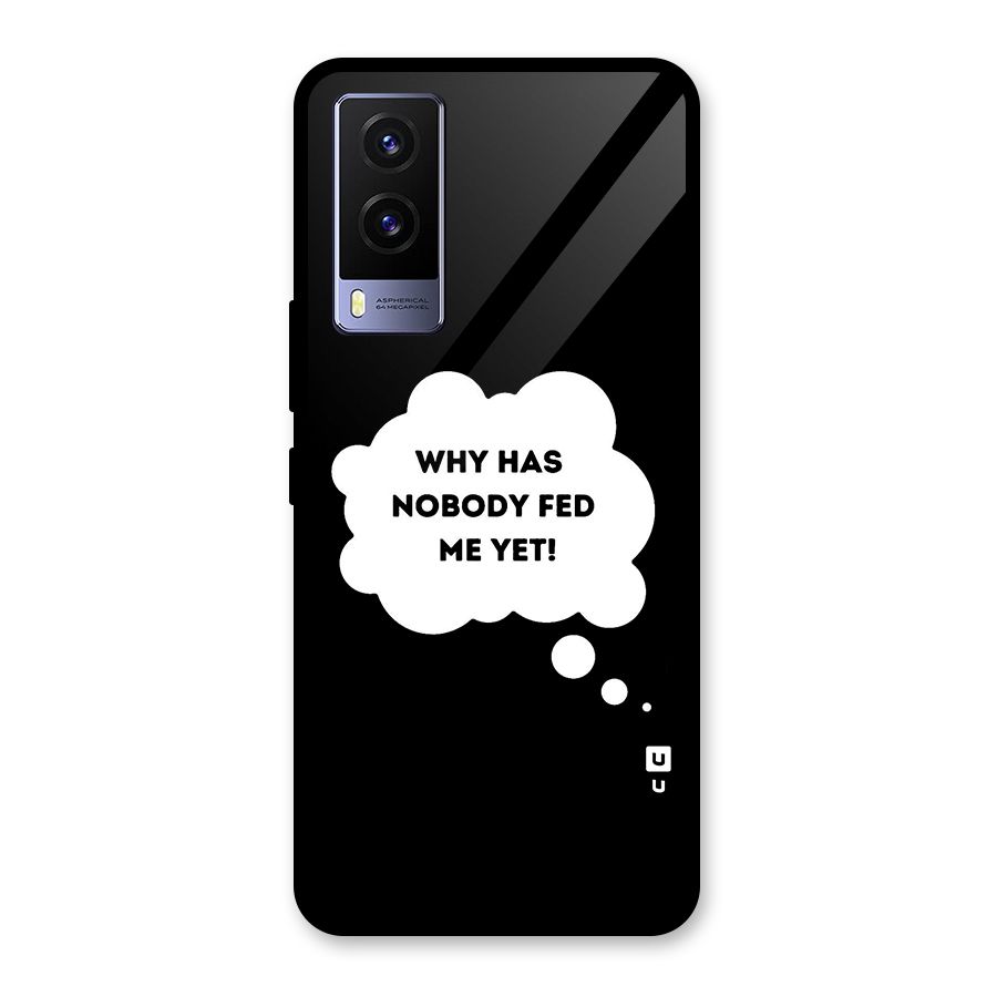 Why No Food Yet Glass Back Case for Vivo V21e 5G