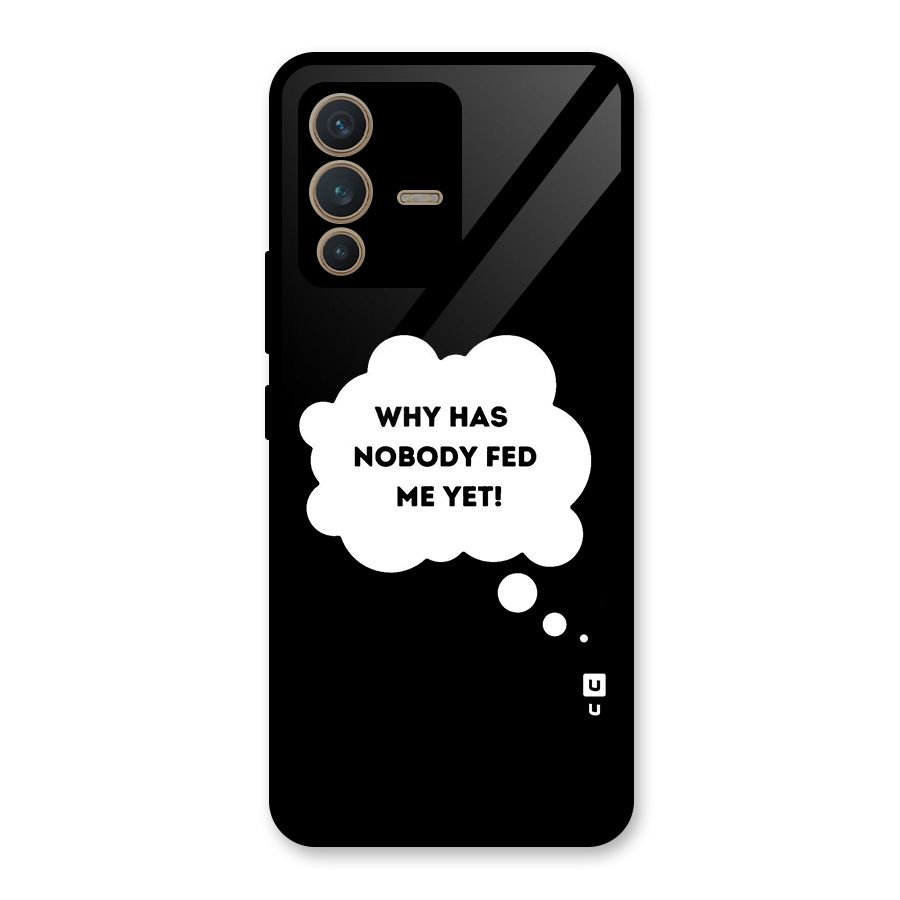 Why No Food Yet Glass Back Case for Vivo V23 5G