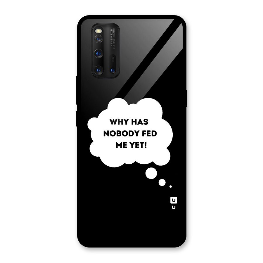 Why No Food Yet Glass Back Case for Vivo iQOO 3