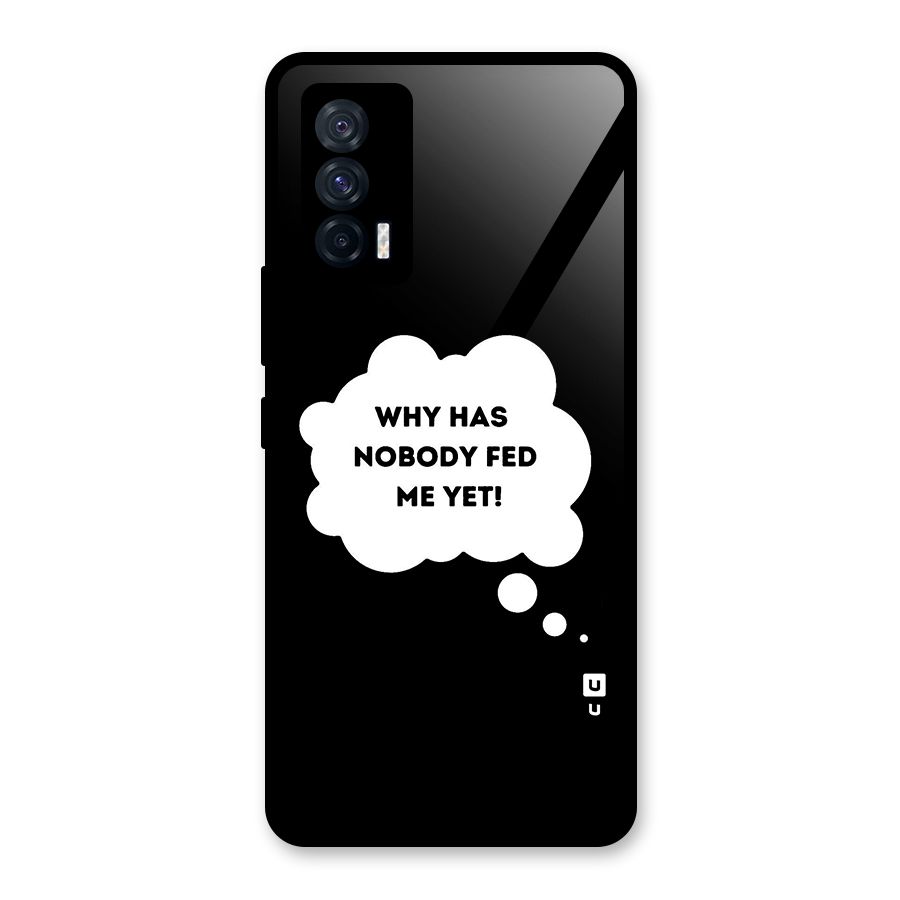 Why No Food Yet Glass Back Case for Vivo iQOO 7 5G