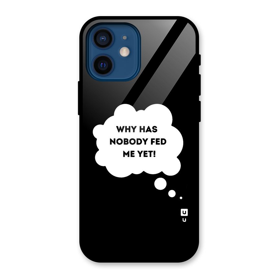 Why No Food Yet Glass Back Case for iPhone 12 Mini