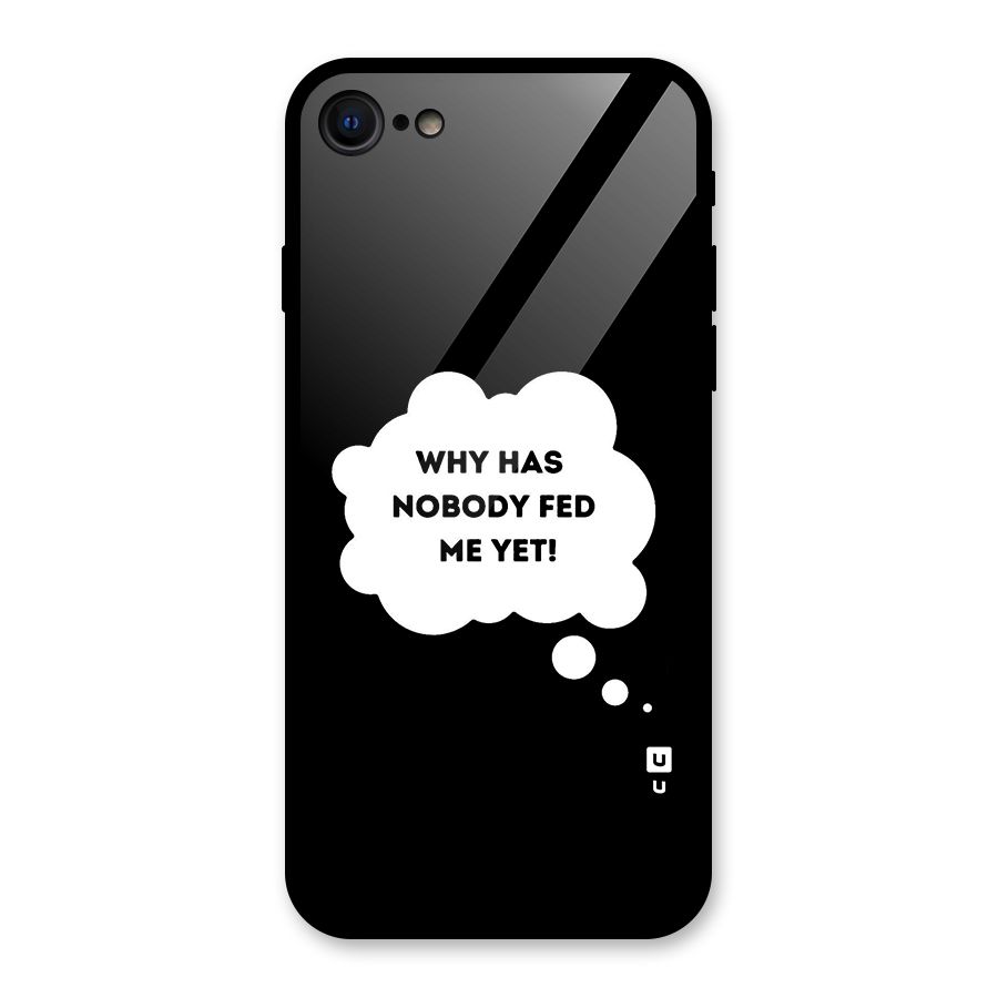 Why No Food Yet Glass Back Case for iPhone 7