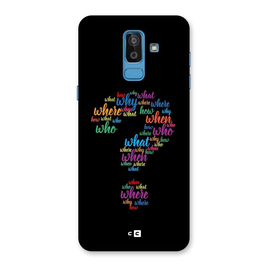 Why When Where How Back Case for Galaxy On8 (2018)