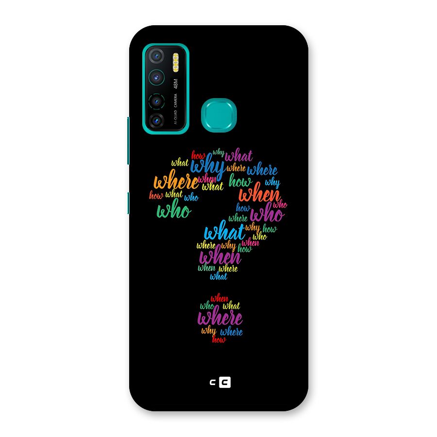 Why When Where How Back Case for Infinix Hot 9 Pro