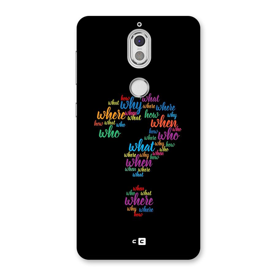 Why When Where How Back Case for Nokia 7