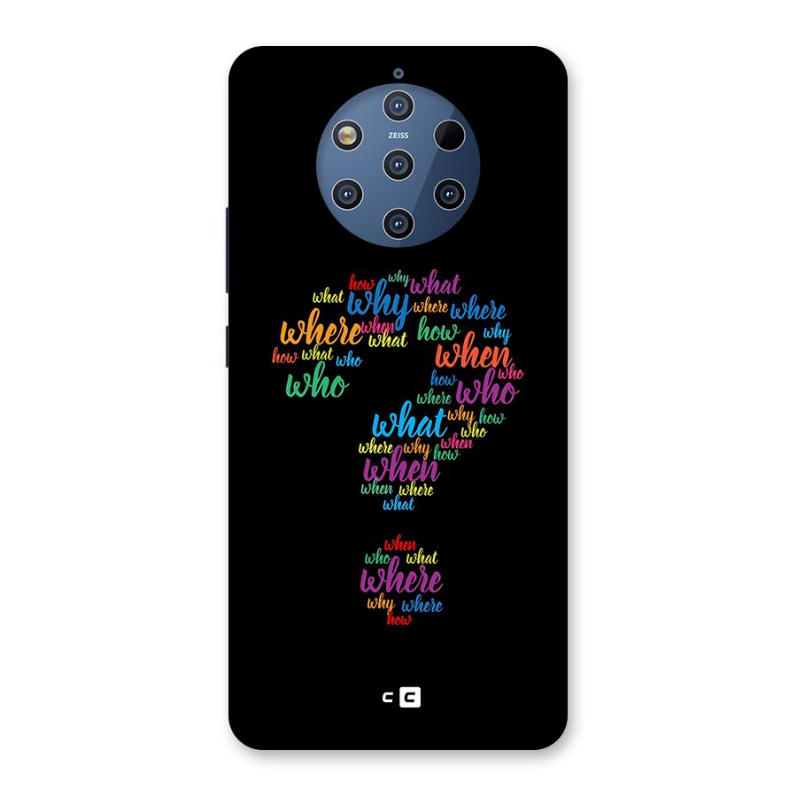 Why When Where How Back Case for Nokia 9 PureView