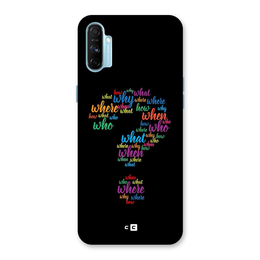 Why When Where How Back Case for Realme Narzo 20A