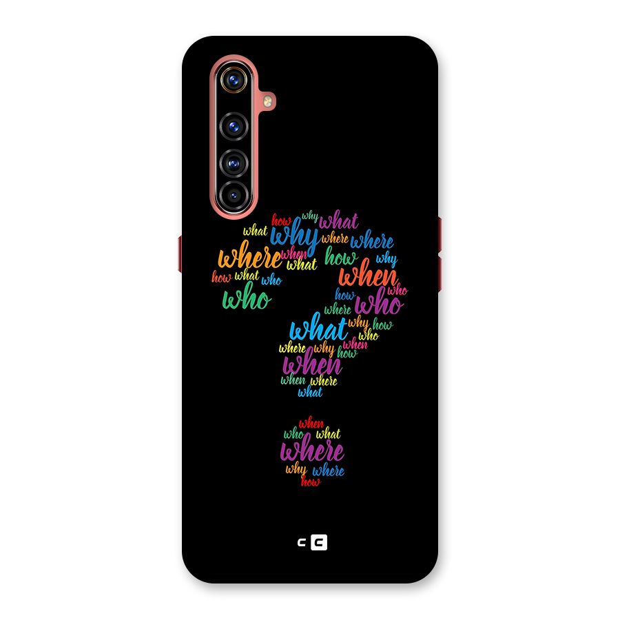 Why When Where How Back Case for Realme X50 Pro