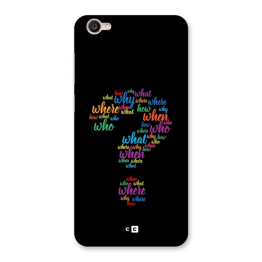 Why When Where How Back Case for Vivo Y55L
