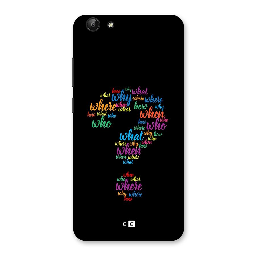 Why When Where How Back Case for Vivo Y69