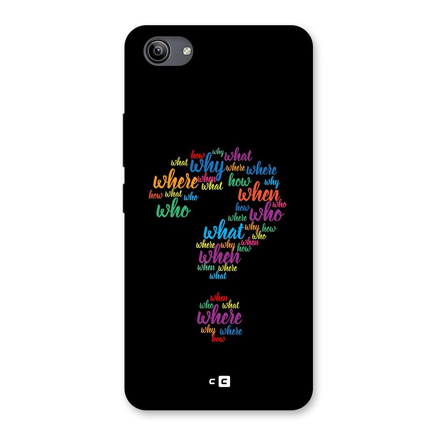 Why When Where How Back Case for Vivo Y81i